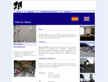 Tablet Screenshot of hierrosalava.com